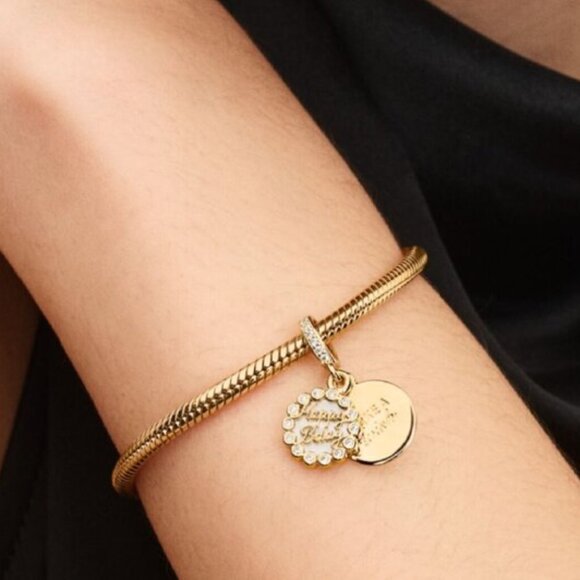 Pandora Happy Birthday Cake Dangle Charm - Picture 5 of 6